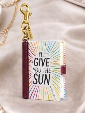 NEW Coach I’ll Give You the Sun by Jandy Nelson Book Bag Charm NWT